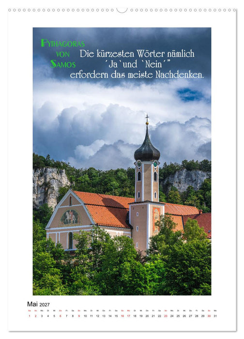 Interessante Zitate (CALVENDO Premium Wandkalender 2027)