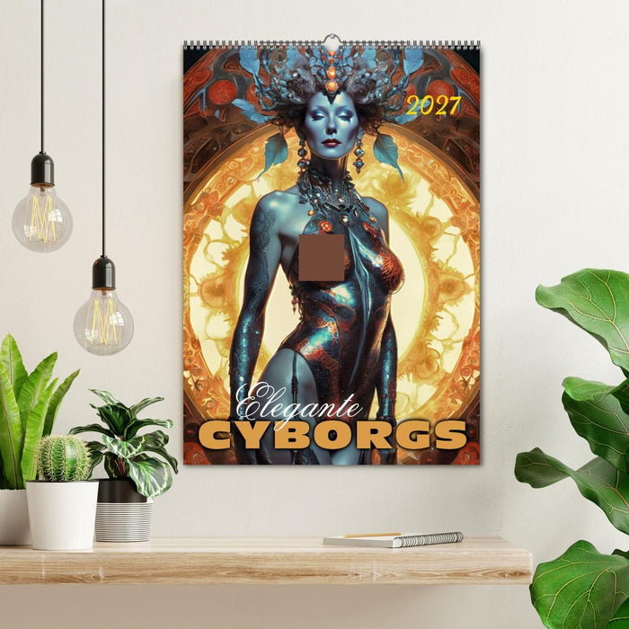 Elegante Cyborgs (CALVENDO Wandkalender 2027)