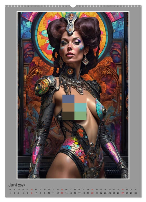 Elegante Cyborgs (CALVENDO Wandkalender 2027)