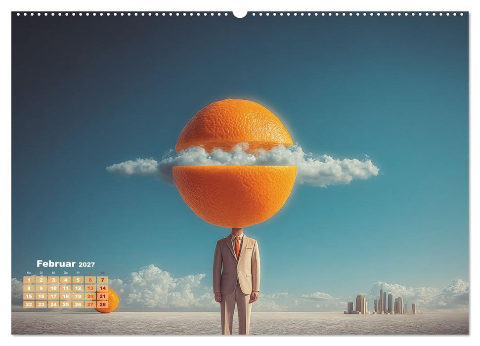 Orange ist das neue WOW! (CALVENDO Wandkalender 2027)