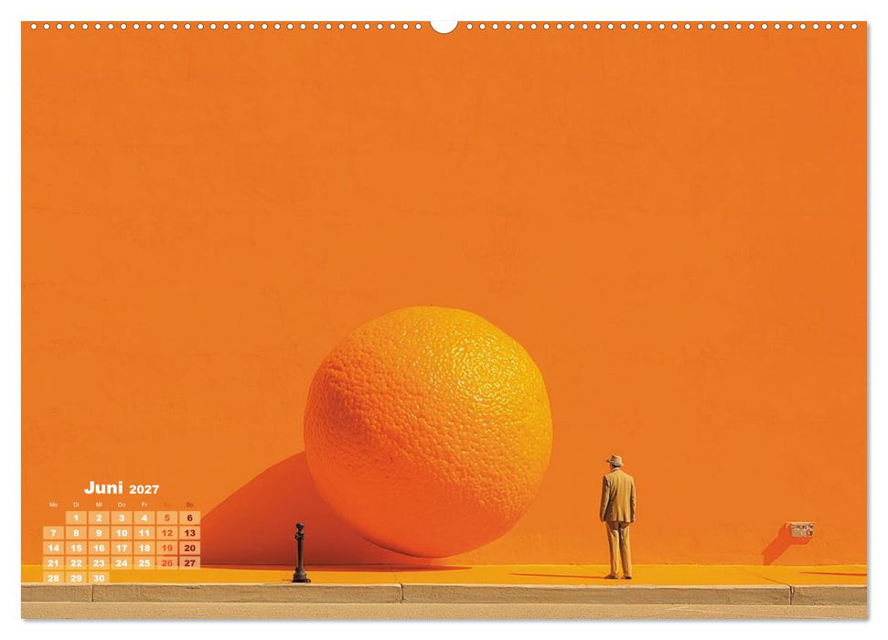 Orange ist das neue WOW! (CALVENDO Wandkalender 2027)