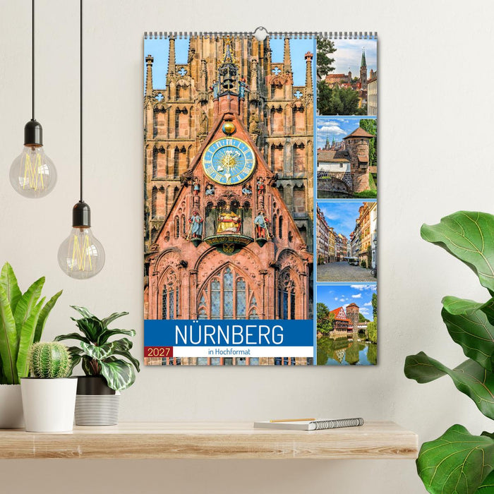 Nürnberg in Hochformat (CALVENDO Wandkalender 2027)