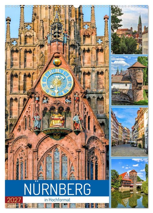 Nürnberg in Hochformat (CALVENDO Wandkalender 2027)