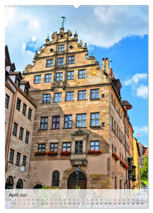 Nürnberg in Hochformat (CALVENDO Wandkalender 2027)