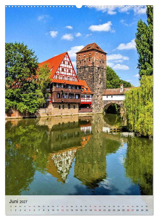 Nürnberg in Hochformat (CALVENDO Wandkalender 2027)
