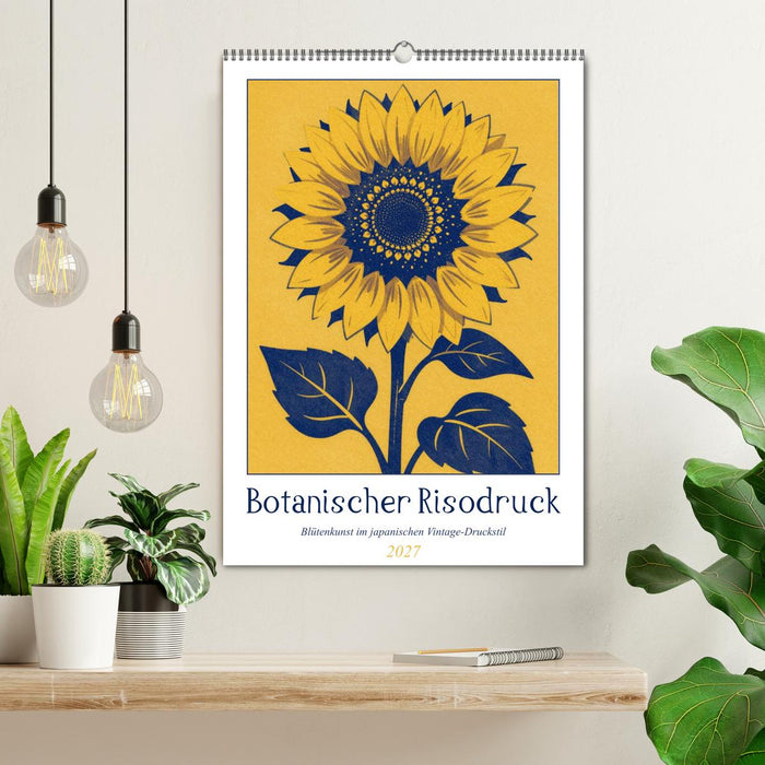 Botanischer Risodruck (CALVENDO Wandkalender 2027)