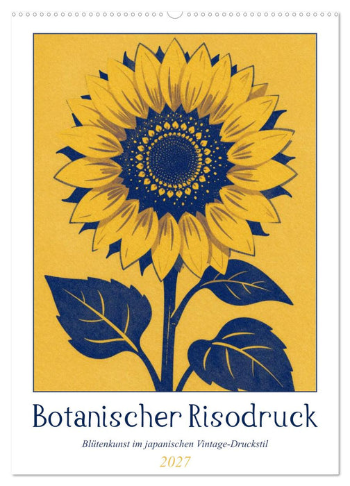 Botanischer Risodruck (CALVENDO Wandkalender 2027)
