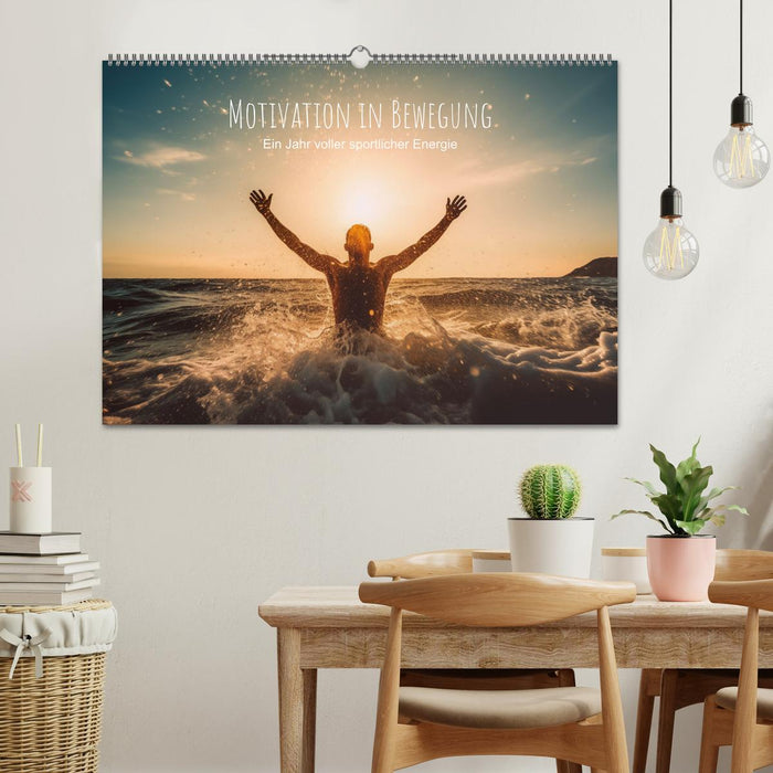 Motivation in Bewegung - Ein Jahr voller sportlicher Energie (CALVENDO Wandkalender 2027)