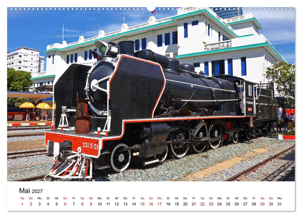Blickpunkte in Kambodscha (CALVENDO Premium Wandkalender 2027)