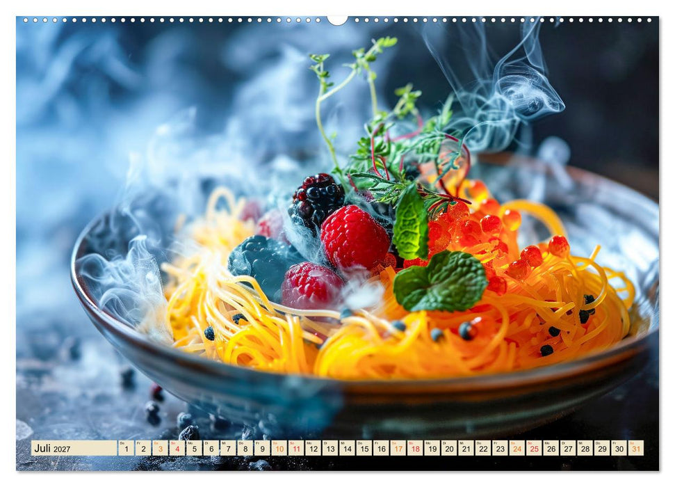 Molekulare Küche für Gourmets - Genuss erleben (CALVENDO Premium Wandkalender 2027)