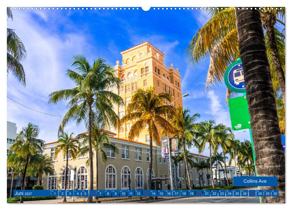 Kunterbuntes Miami (CALVENDO Wandkalender 2027)