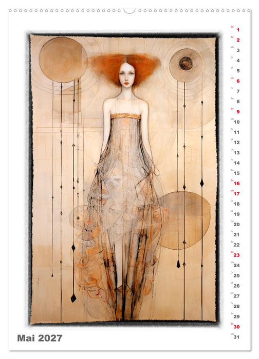 Catwalk - Modeskizzen (CALVENDO Wandkalender 2027)