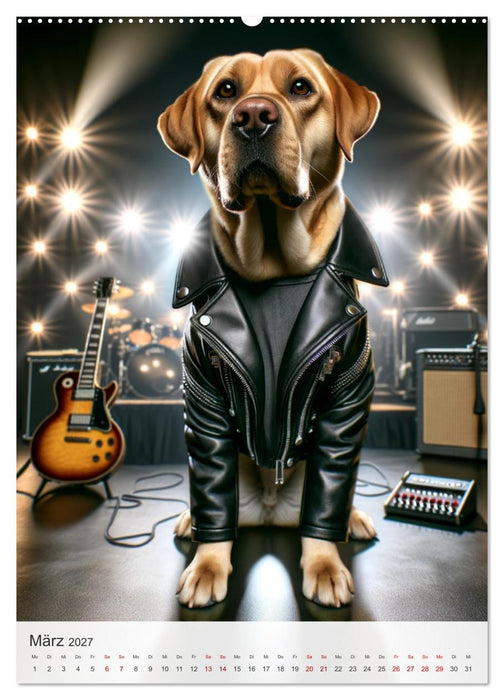 Rockstar Labbi (CALVENDO Wandkalender 2027)