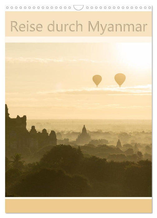 Reise durch Myanmar (CALVENDO Wandkalender 2027)
