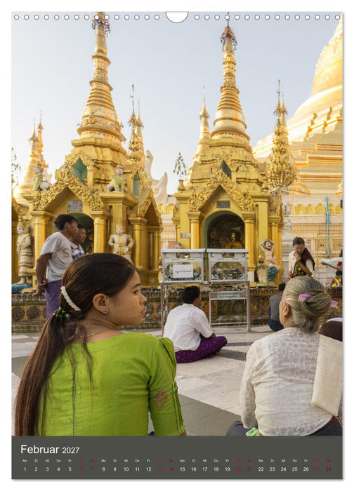 Reise durch Myanmar (CALVENDO Wandkalender 2027)