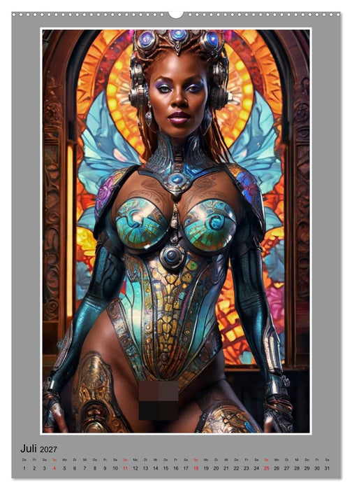 Elegante Cyborgs (CALVENDO Premium Wandkalender 2027)