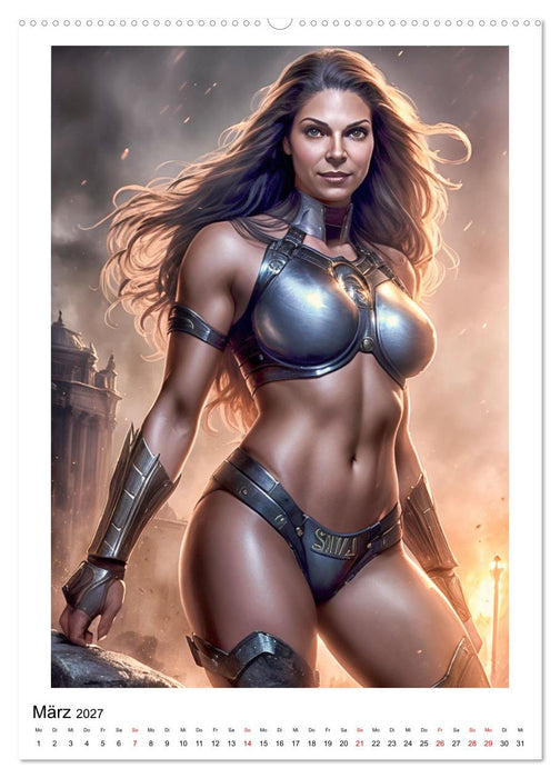 Mythos Kriegerin (CALVENDO Wandkalender 2027)