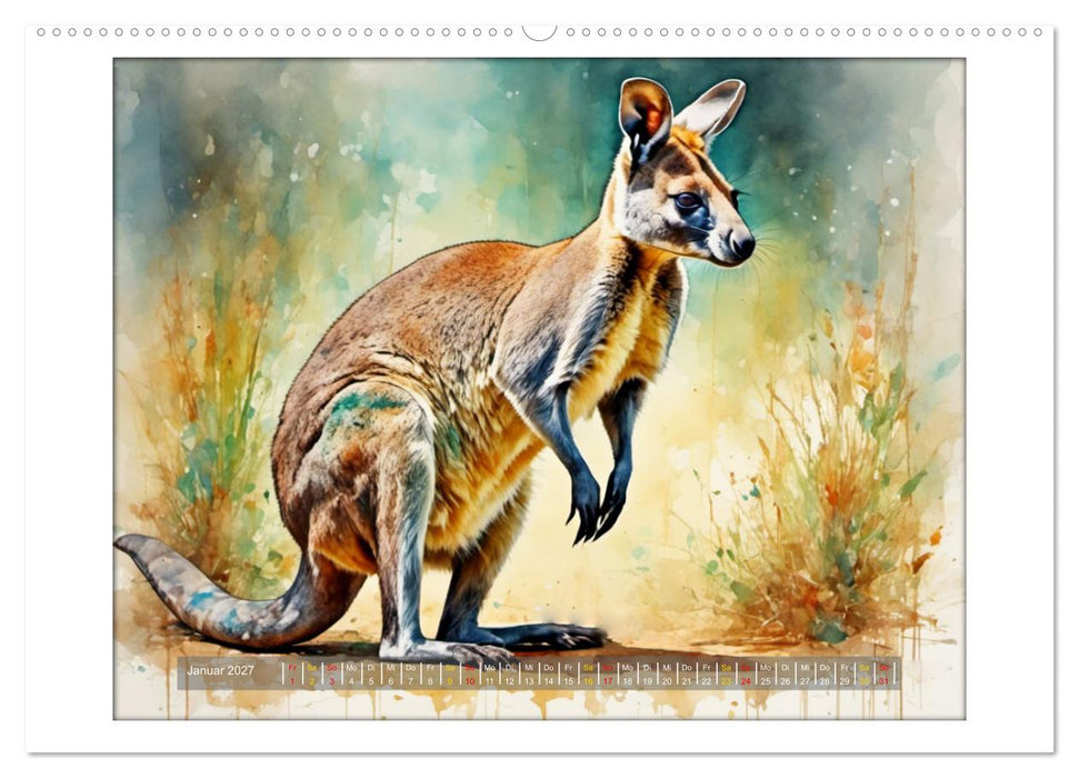 Liebenswerte Beuteltiere (CALVENDO Wandkalender 2027)