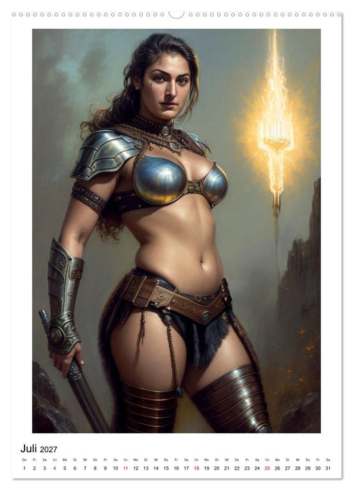 Mythos Kriegerin (CALVENDO Premium Wandkalender 2027)