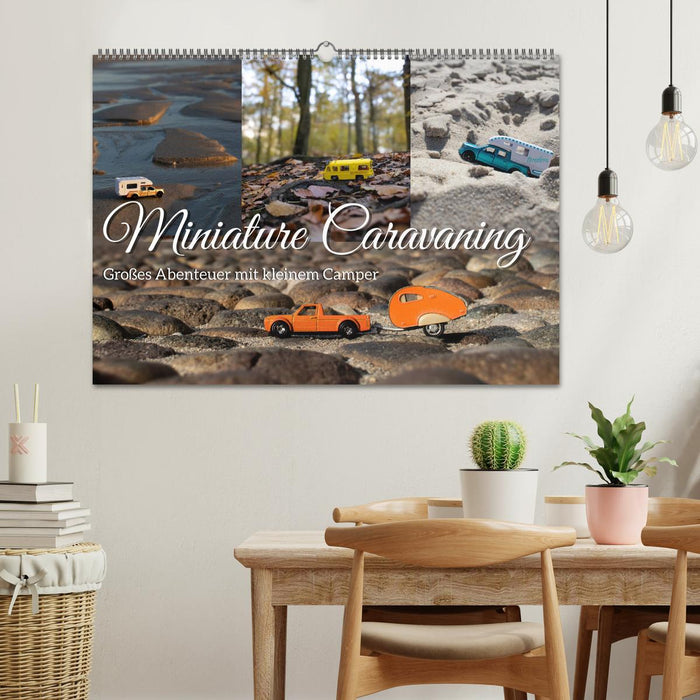 Miniature Caravaning: Großes Abenteuer mit kleinem Camper (CALVENDO Wandkalender 2027)