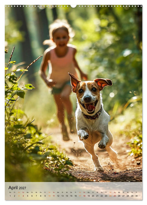 Jack Russel Terrier - furchtlos und viel Selbstvertrauen (CALVENDO Wandkalender 2027)