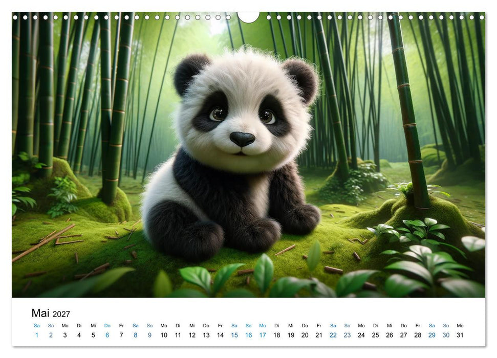 Baby-Tiere (CALVENDO Wandkalender 2027)