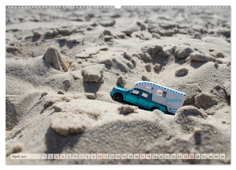 Miniature Caravaning: Großes Abenteuer mit kleinem Camper (CALVENDO Premium Wandkalender 2027)