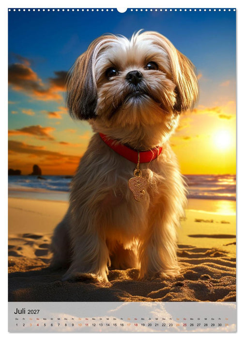 Shih Tzu - immer im Mittelpunkt (CALVENDO Premium Wandkalender 2027)