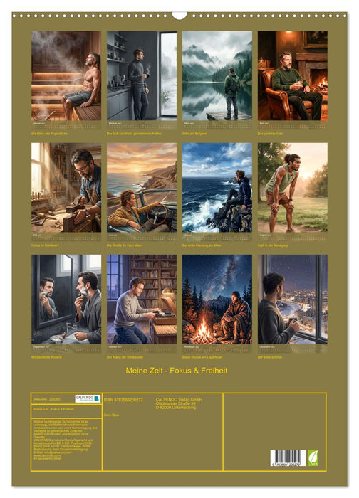 Meine Zeit - Fokus & Freiheit (CALVENDO Wandkalender 2027)