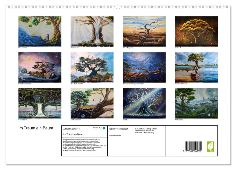 Im Traum ein Baum (CALVENDO Premium Wandkalender 2027)
