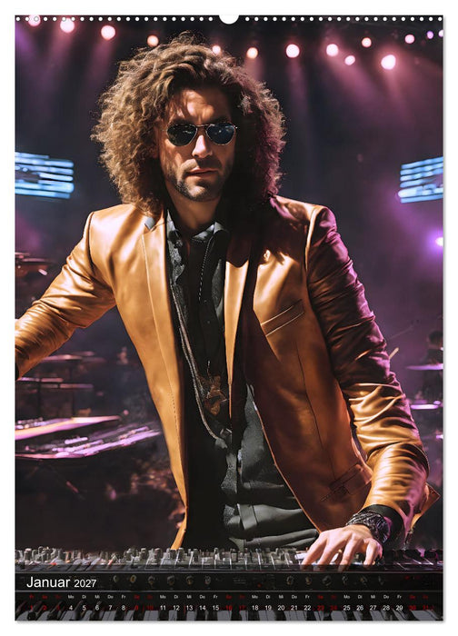 Rockstars - Live on Stage (CALVENDO Premium Wandkalender 2027)