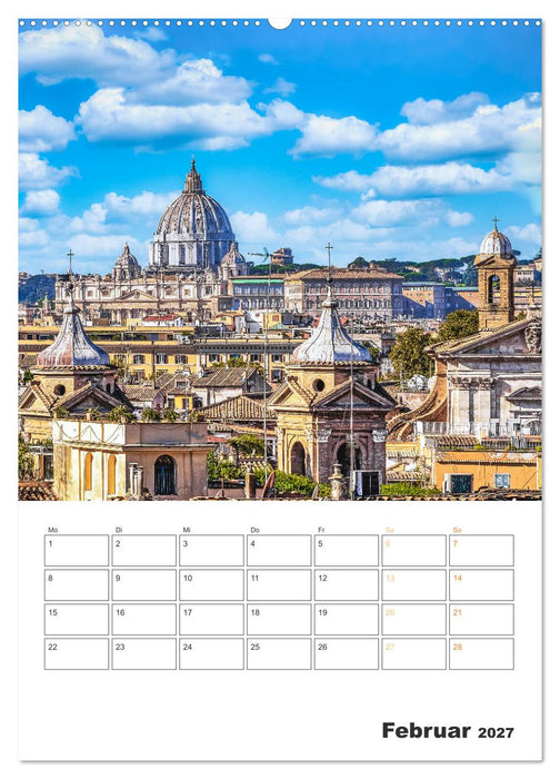 Rom - Kunst, Kultur und Geschichte (CALVENDO Wandkalender 2027)