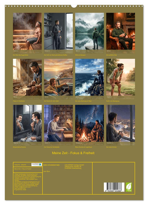 Meine Zeit - Fokus & Freiheit (CALVENDO Premium Wandkalender 2027)