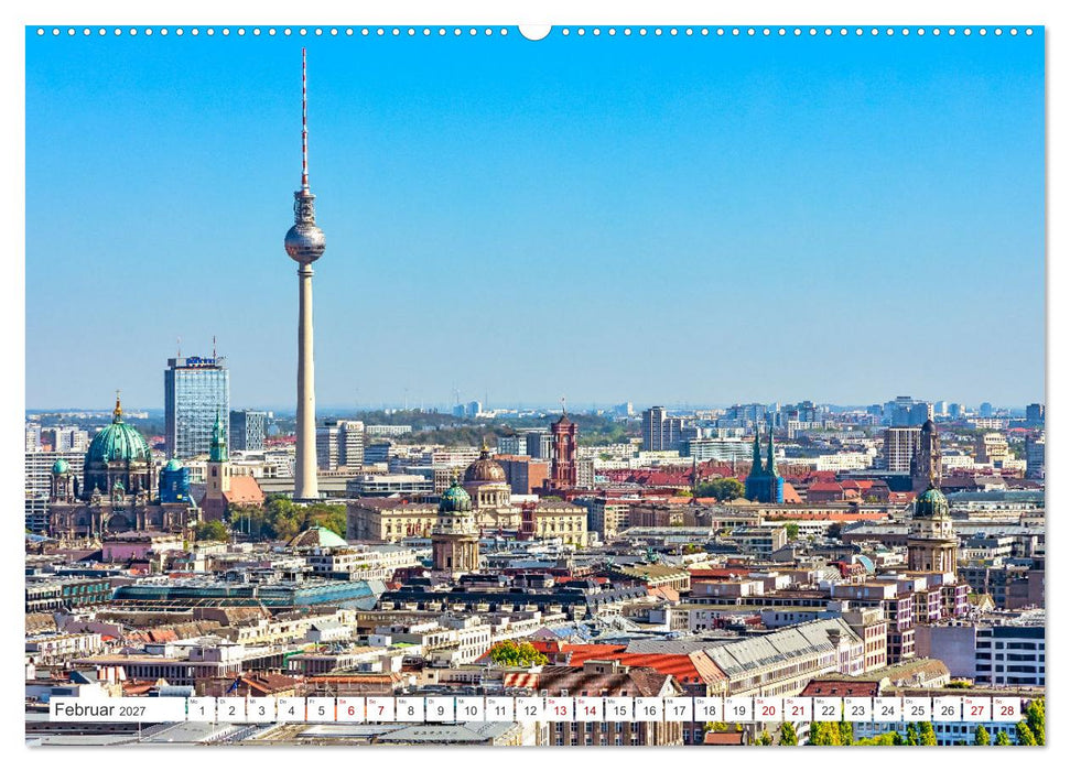 Berlin - Impressionen aus der deutschen Hauptstadt (CALVENDO Wandkalender 2027)