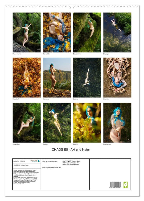 CHAOS ISI - Akt und Natur (CALVENDO Wandkalender 2027)
