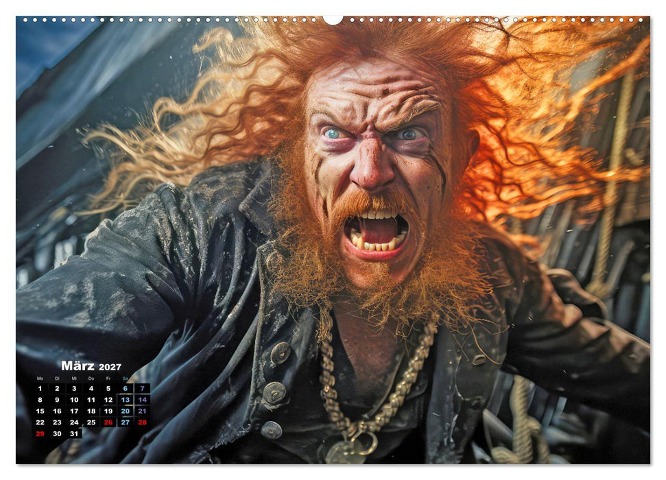 Piraten - Eine unsterbliche Faszination (CALVENDO Premium Wandkalender 2027)