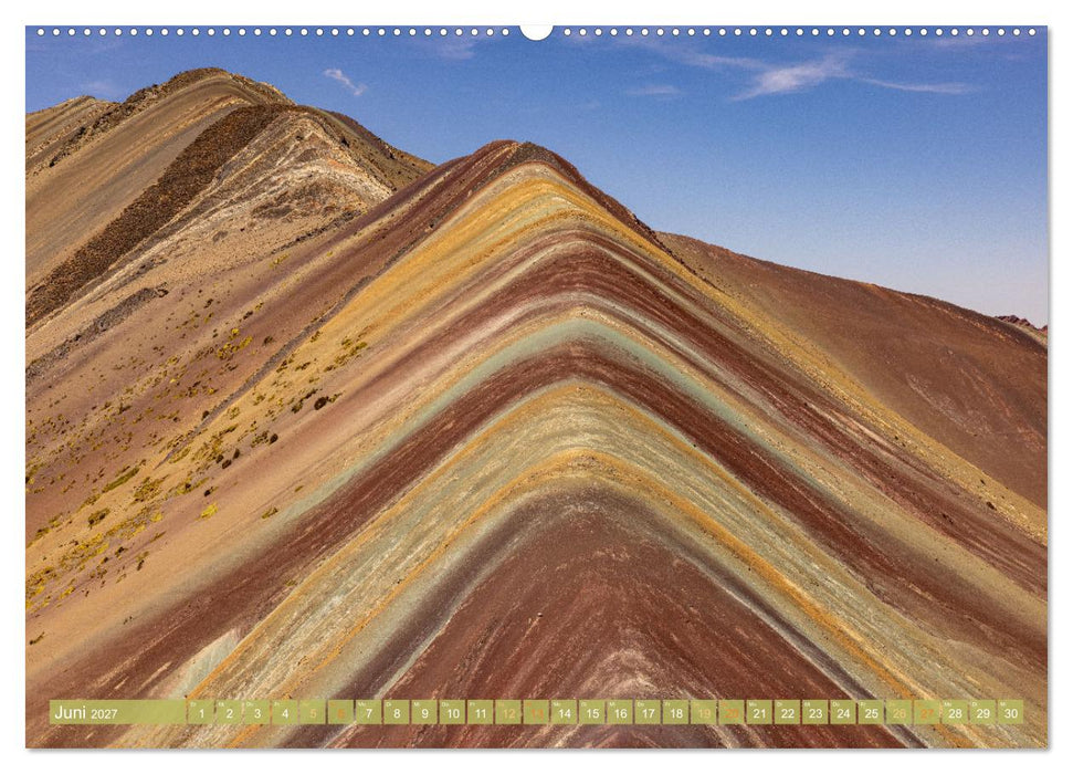 Peru - Bunte Vielfalt von Machu Picchu bis zur Atacama Wüste (CALVENDO Premium Wandkalender 2027)