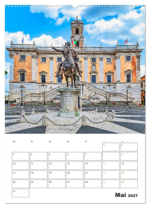 Rom - Kunst, Kultur und Geschichte (CALVENDO Premium Wandkalender 2027)