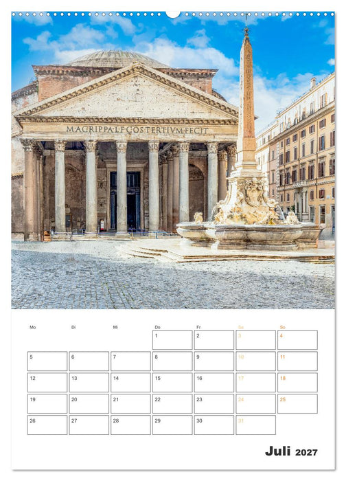 Rom - Kunst, Kultur und Geschichte (CALVENDO Premium Wandkalender 2027)