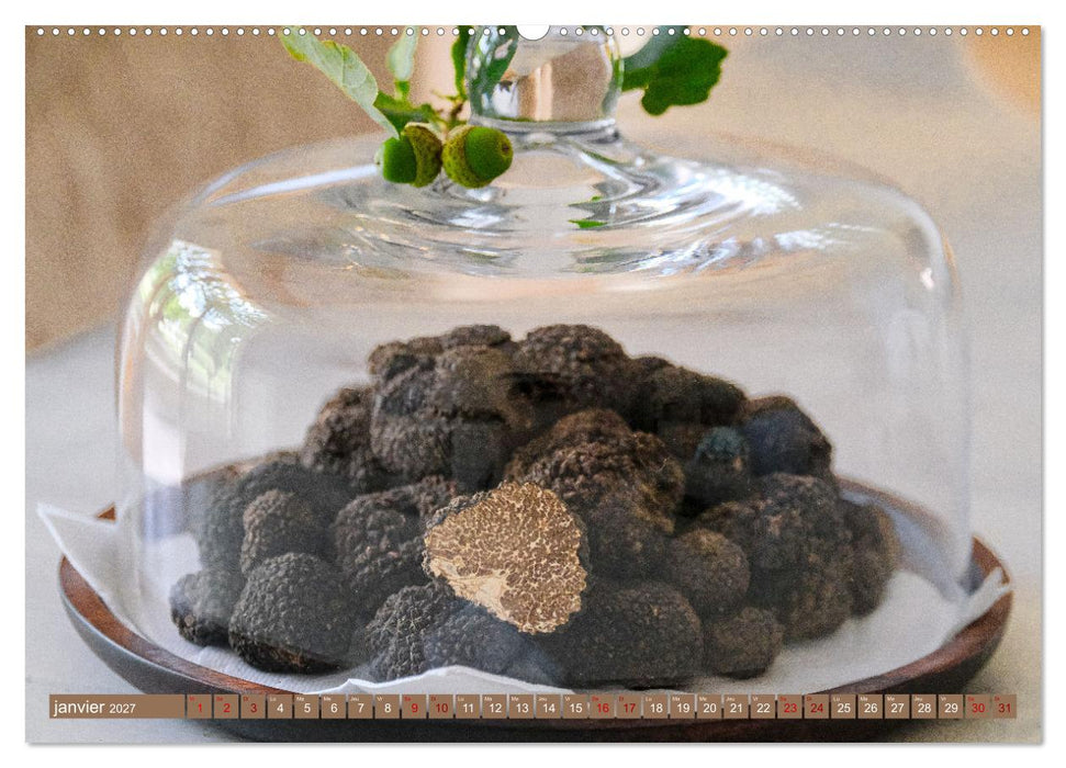 Trésors de truffes françaises (CALVENDO Calendrier supérieur 2027)
