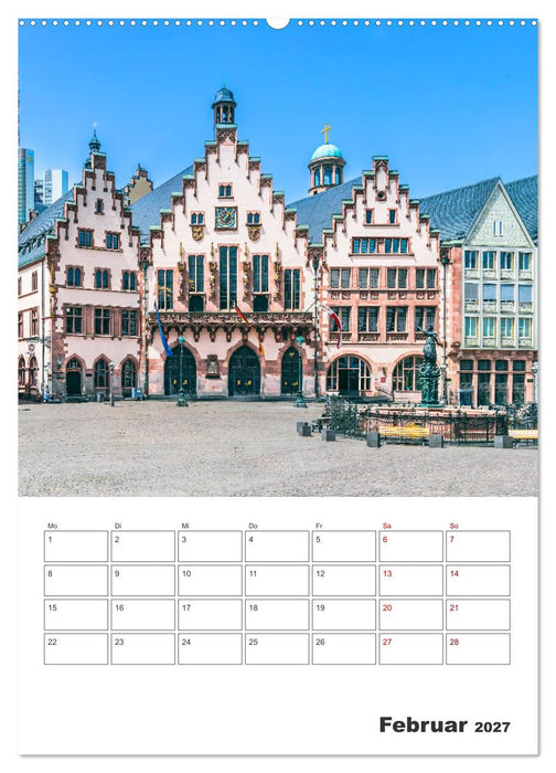 Frankfurt am Main - Impressionen aus der Finanzmetropole (CALVENDO Wandkalender 2027)