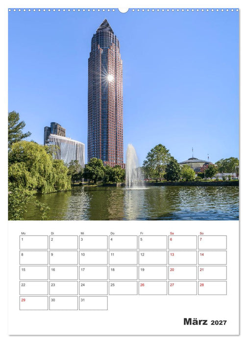 Frankfurt am Main - Impressionen aus der Finanzmetropole (CALVENDO Premium Wandkalender 2027)