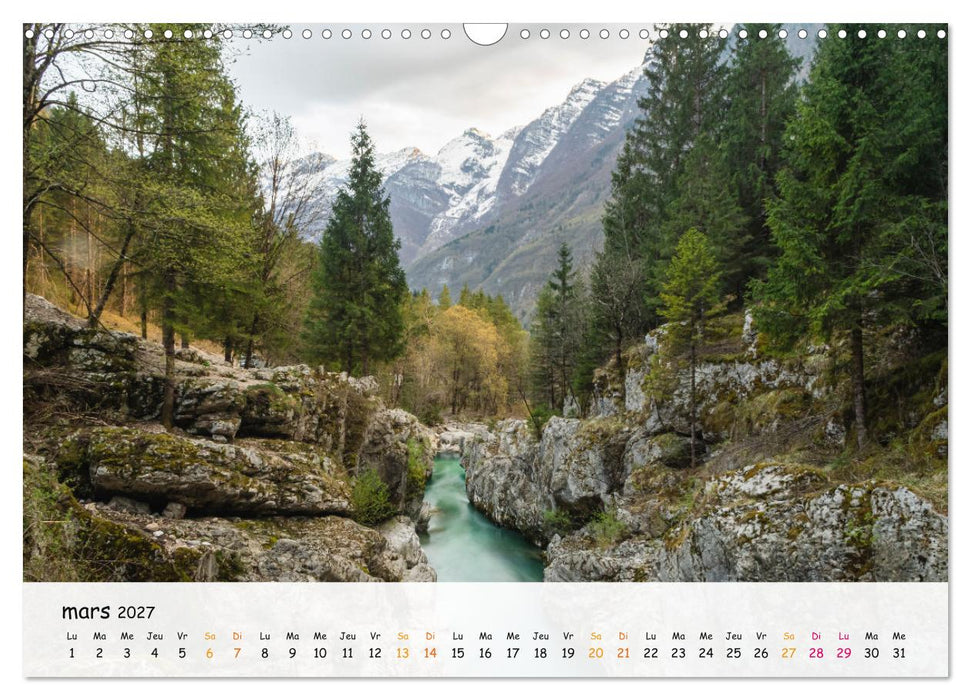 Scènes de cimes (CALVENDO Calendrier mensuel 2027)