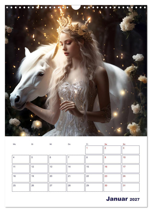 Die wundersame Welt der Zauberwesen (CALVENDO Wandkalender 2027)