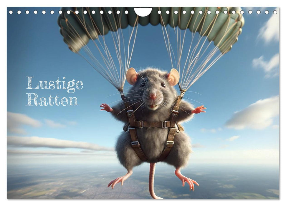 Lustige Ratten (CALVENDO Wandkalender 2027)