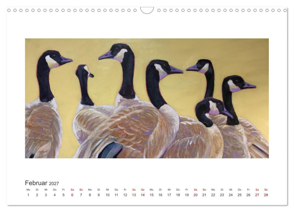Auf leichten Schwingen - Zugvögel (CALVENDO Wandkalender 2027)