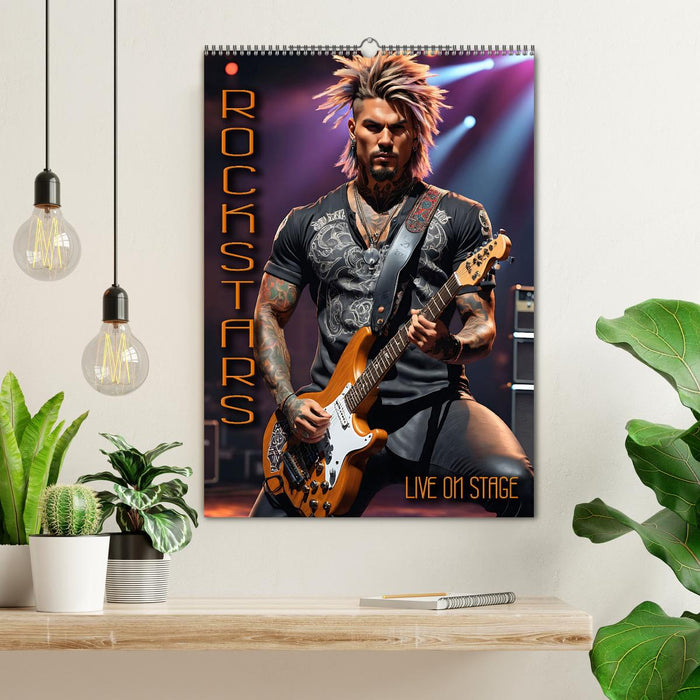 Rockstars - Live on Stage (CALVENDO Wandkalender 2027)