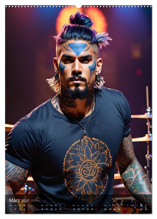 Rockstars - Live on Stage (CALVENDO Wandkalender 2027)