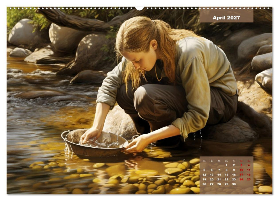 Der Schimmer im Dreck (CALVENDO Premium Wandkalender 2027)