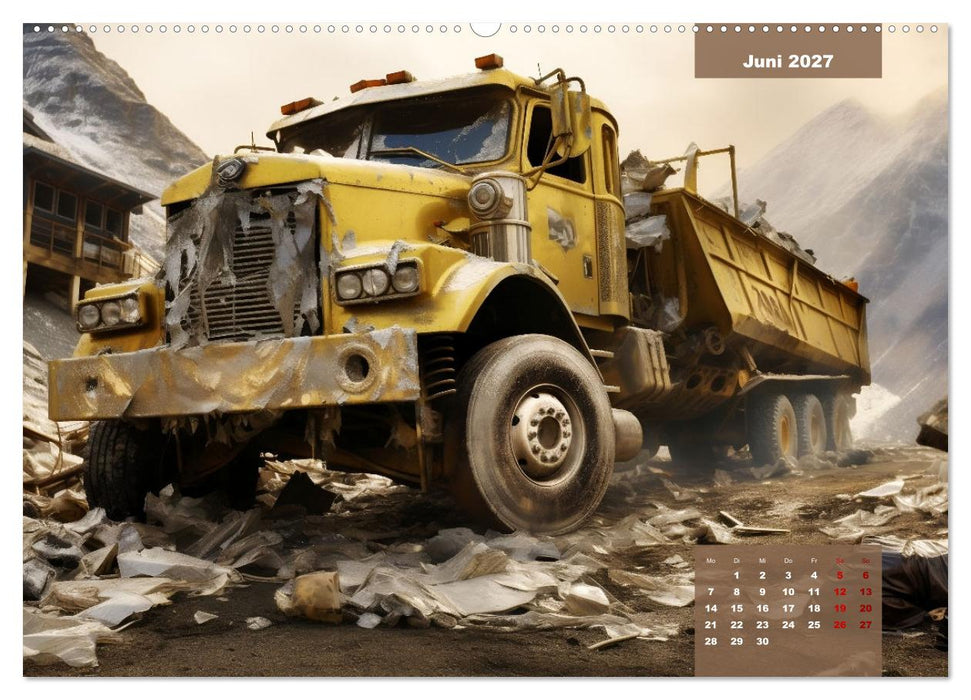 Der Schimmer im Dreck (CALVENDO Premium Wandkalender 2027)